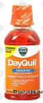 Vicks DayQuil cold & flu multi-symptom relief syrup, non-drowsy Center Front Picture