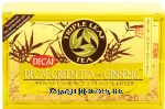 Triple Leaf Tea  decaf green tea with ginseng, panax ginsengs & chinese herbs, 20-bags Center Front Picture