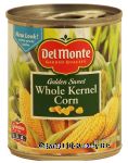 Del Monte  golden sweet whole kernel corn Center Front Picture