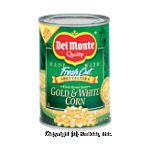 Del Monte Corn Gold & White Sweet Whole Kernel Center Front Picture