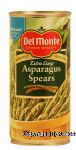 Del Monte  extra long asparagus spears Center Front Picture