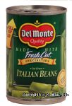 Del Monte Italian Beans Cut Green Center Front Picture