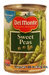 Del Monte Peas Sweet Center Front Picture