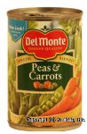 Del Monte  Peas & Carrots Center Front Picture