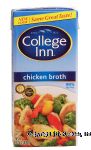 College Inn Chicken Broth 99% Fat Free Center Front Picture