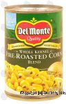 Del Monte  whole kernel fire roasted corn blend Center Front Picture