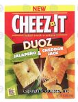 Cheez-it Duoz jalapeno & cheddar jack baked snack crackers Center Front Picture