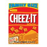 Sunshine Cheez-It cheddar flavor baked snack crackers Center Front Picture