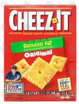 Sunshine Cheez-It reduced fat baked snack crackers Center Front Picture