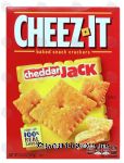 Sunshine Cheez-It cheddar jack baked snack crackers Center Front Picture