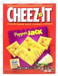 Sunshine Cheez-It pepper jack baked snack crackers Center Front Picture