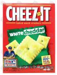 Sunshine Cheez-It white cheddar flavor baked snack crackers Center Front Picture