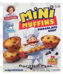 Little Debbie Little Muffins chocolate chip mini muffins, 5-pouches, 20-count Center Front Picture