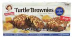 Little Debbie Specialty Recipe turtle brownies, caramel, peanuts & fudge topping, individually wrapped, 8-count Center Front Picture