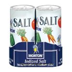 Morton  salt shaker twin pack Center Front Picture