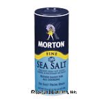 Morton  fine sea salt Center Front Picture