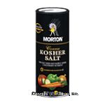 Morton  coarse kosher salt Center Front Picture