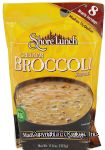 Shore Lunch  cheddar broccoli soup mix, makes 8 servings, juist add water Center Front Picture