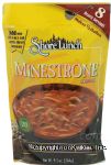 Shore Lunch  minestrone soup mix, add can of petite diced tomoates, makes 8 servings Center Front Picture