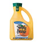 Simply Orange Orange Juice Calcium Pulp Free Center Front Picture