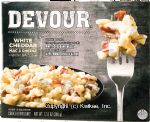 Devour  white cheddar mac & cheese with bacon entree Center Front Picture