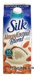 Silk Almond Coconut Blend unsweetened blend of almond milk & coconut milk, dairy, gluten & soy-free Center Front Picture