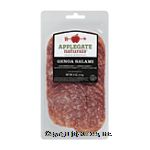 Applegate Naturals  uncured genoa salami Center Front Picture