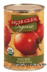 Muir Glen Organic tomatoes diced Center Front Picture