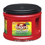 Folgers Simply Smooth ground coffee, gentle on your stomach Center Front Picture