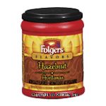 Folgers Flavors hazelnut ground coffee Center Front Picture