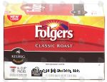 Keurig Folgers classic roast; medium roast coffee, 12 k-cups Center Front Picture