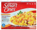 Weight Watchers Smart Ones ham and cheese scramble on a bed of roasted potatoes, gluten free Center Front Picture