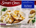 Weight Watchers Smart Ones slow roasted turkey breast with a classic pan gravy & garlic-herb mashed potatoes Center Front Picture