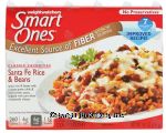 Weight Watchers Smart Ones  Santa Fe Style Rice & Beans Center Front Picture