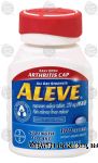 Aleve  naproxen sodium caplets, 220 mg Center Front Picture