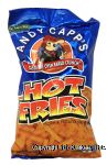 Andy Capp's Hot Fries corn & potato snack Center Front Picture