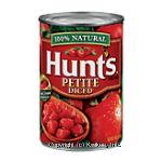 Hunt's  petite diced tomatoes Center Front Picture