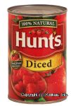 Hunt's Tomatoes Diced Center Front Picture