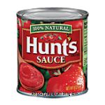 Hunt's  regular tomato sauce Center Front Picture