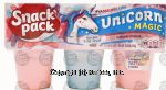 Snack Pack  unicorn magic snack pack pudding cups, 6 pk. Center Front Picture