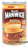 Manwich  original sloppy joe sauce Center Front Picture