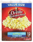 Orville Redenbacher's Classic Bag light butter popcorn, 100% whole grain, 12- 80.8g bags Center Front Picture