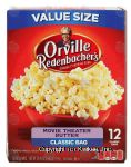 Orville Redenbacher's Classic Bag value size, movie theater butter, 100% whole grain, 12 classic bags Center Front Picture