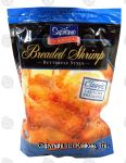 Supreme Choice  breaded shrimp, butterfly style, bake or fry, classic cruncy breading Center Front Picture