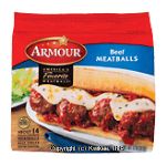 Armour  beef meatballs, frozen bag Center Front Picture