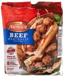 Armour  beef meatballs, frozen bag Center Front Picture