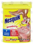 Nestle Nesquik strawberry flavor mix, 19 servings Center Front Picture