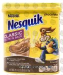 Nesquick  choclate powder, sealable plastic jar Center Front Picture