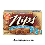 Nips Chocolate Parfait rich & creamy hard candy with soft chewy center Center Front Picture