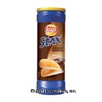 Lay's Stax mesquite barbecue flavored potato chips Center Front Picture